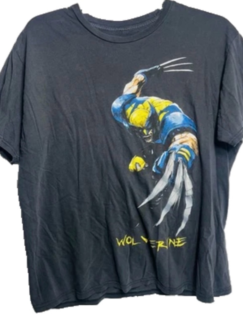 Wolverine Marvel Rivals Xmen Logan Black Berserker Barrage T-Shirt Size Large